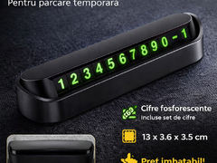 Suport cu numar de telefon auto